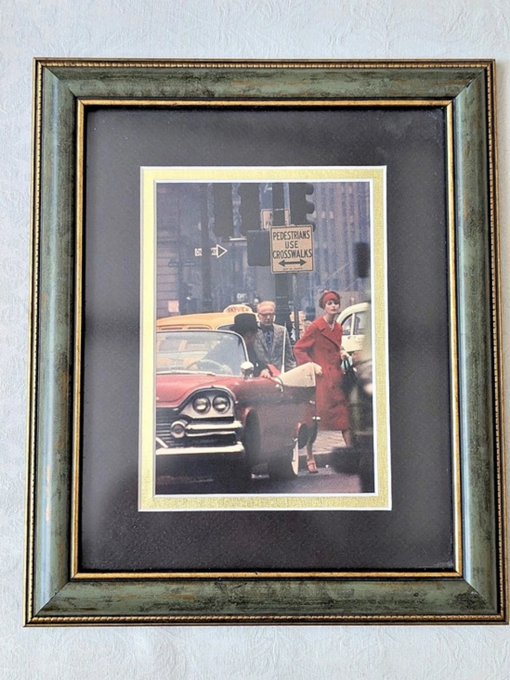 Framed Anne St. Marie By William Klein For Vogue